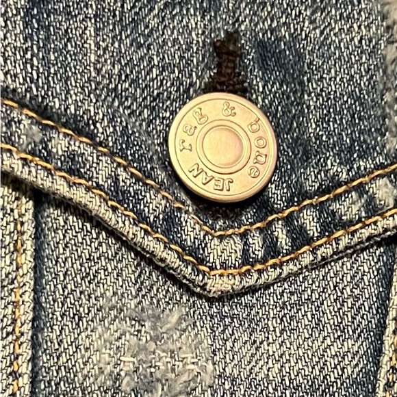 Rag and bone Jean/leather jacket - Picture 5 of 8